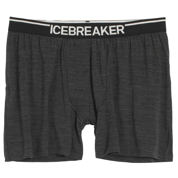 Boxerky Icebreaker Anatomica Boxer Men Jet HTHR/Black IBANS_00053