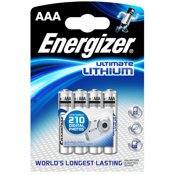 Baterie Energizer Lithium AAA/4
