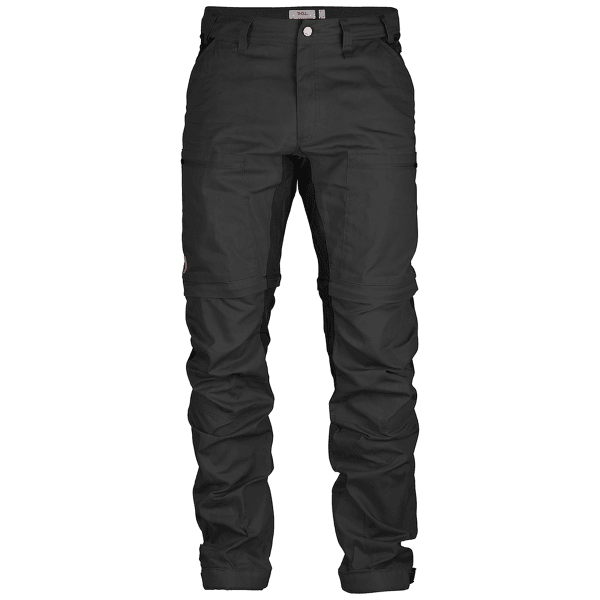 Nohavice Fjällräven Abisko Lite Trekking Zip-Off Trousers Regular Dark Grey-Black