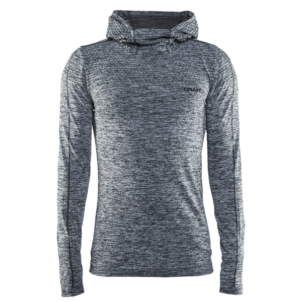 Triko dlouhý rukáv Craft Core Seamless Hood Men 1998 Black