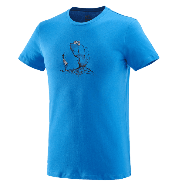 Tričko krátky rukáv Millet Way Up T-Shirt SS Men ELECTRIC BLUE