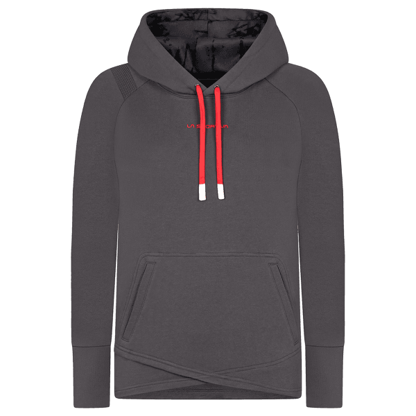 Mikina La Sportiva Stoke Hoody Women Carbon/Hibiscus