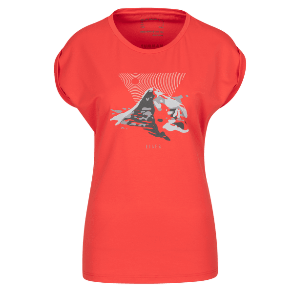 Tričko krátky rukáv Mammut Mountain T-Shirt Women (1017-00964) 3500 sunset