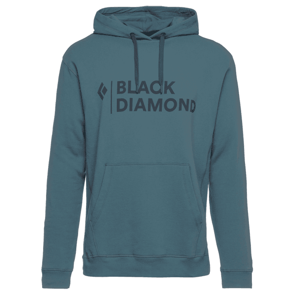 Mikina Black Diamond Stacked Logo Hoody Men Storm Blue