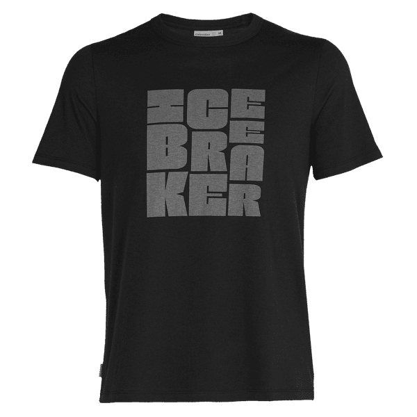 Tričko krátky rukáv Icebreaker Central SS Tee Type Stack Men Black