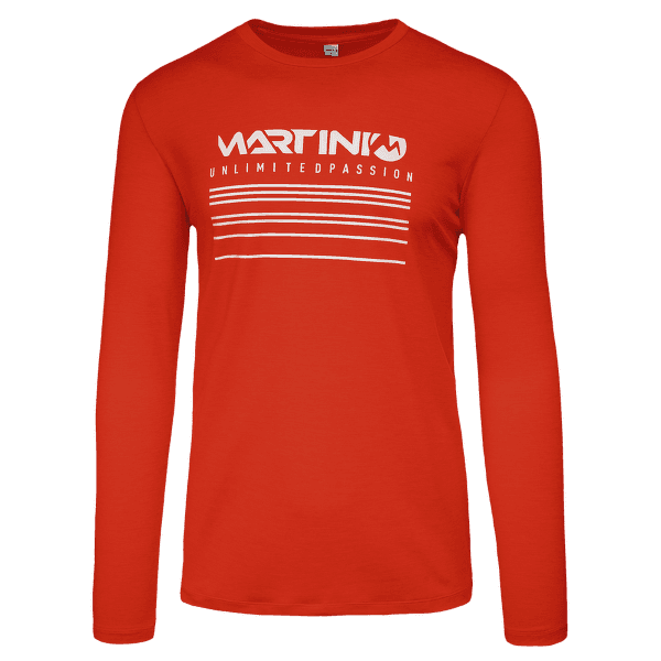 Triko dlouhý rukáv Martini SELECT Men fiery
