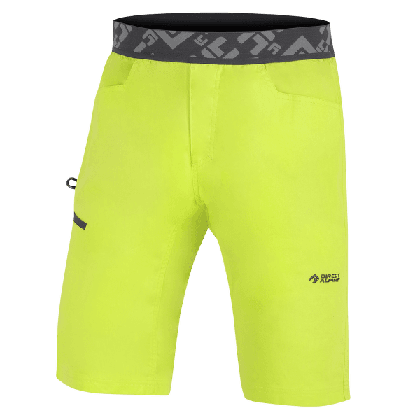 Kraťasy Direct Alpine Solo Short lime/anthracite