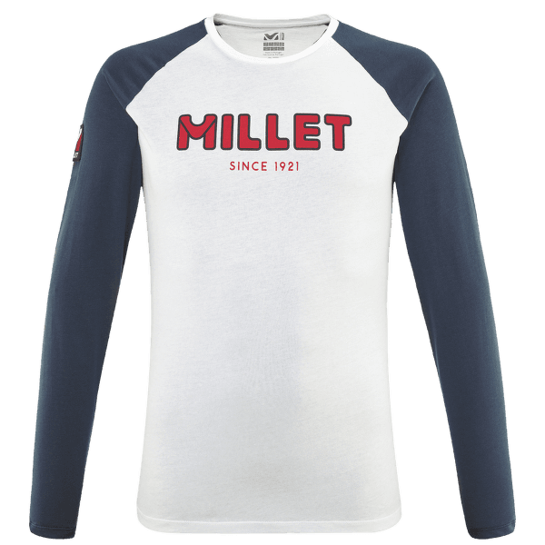 Triko dlouhý rukáv Millet Heritage TS LS Men BLANC/SAPHIR