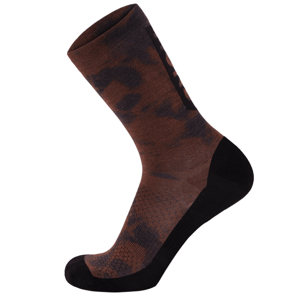 Ponožky Mons Royale Atlas Merino Crew Sock Copper Tie Dye