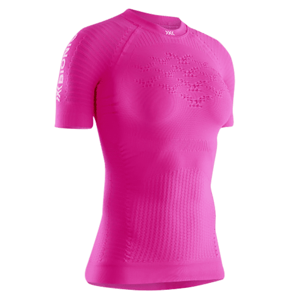 Triko krátký rukáv X-Bionic Effektor® G2 Run Shirt SH SL Women Neon Flamingo-White