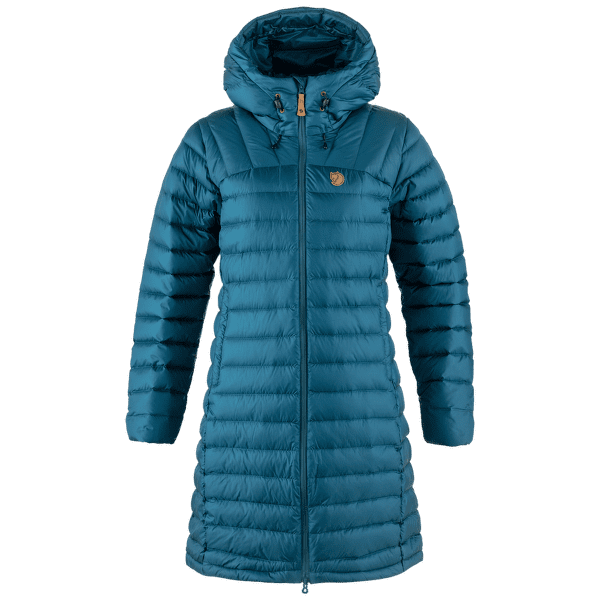 Kabát Fjällräven Snow Flake Parka Women Deep Sea