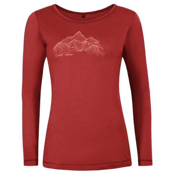 Tričko dlhý rukáv Direct Alpine Furry Long Lady palisander