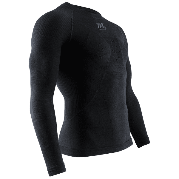 Tričko dlhý rukáv X-Bionic Merino Shirt LG SL Men Black/Black