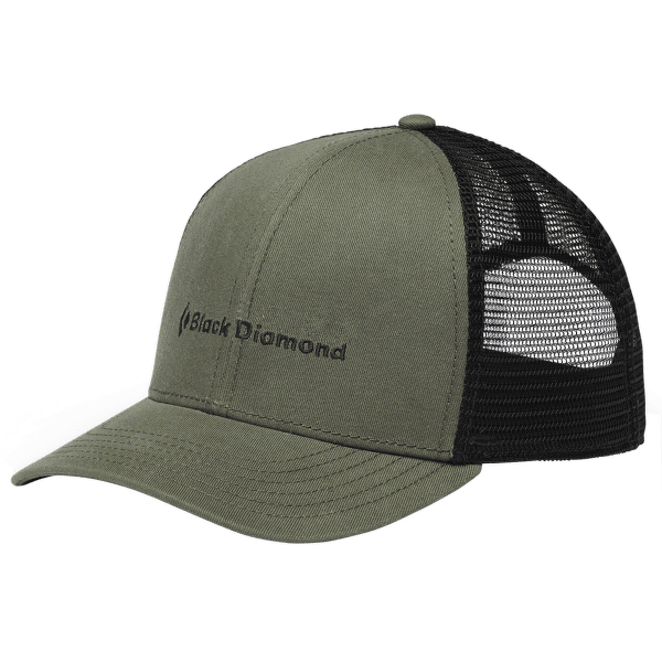 Šiltovka Black Diamond BD Trucker Hat Tundra-Black-BD Wordmark