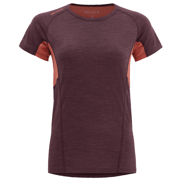 Tričko krátky rukáv Devold Running T-Shirt Women (293-219) PORT
