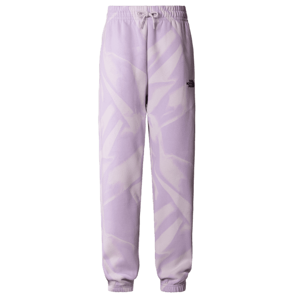 Nohavice The North Face ESSENTIAL JOGGER PRINT Women ICY LILAC GARMENT FOLD PRINT