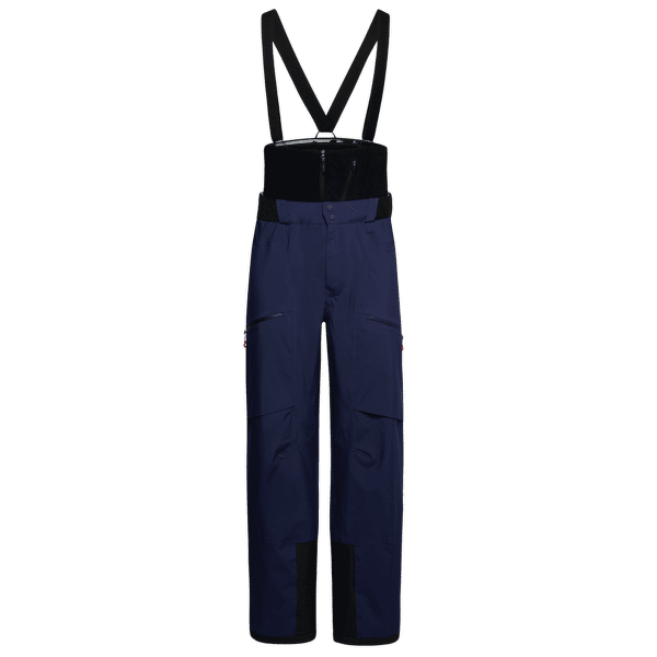 Kalhoty La Sportiva CHASER EVO SHELL BIB PANT Men Deep Sea/Cherry Tomato