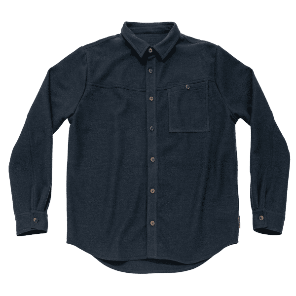 Košeľa dlhý rukáv Devold Merino Overshirt Men 284B INK