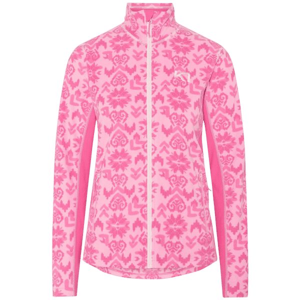 Mikina Kari Traa Olga Fleece Women SPINK/BRIGHT PINK