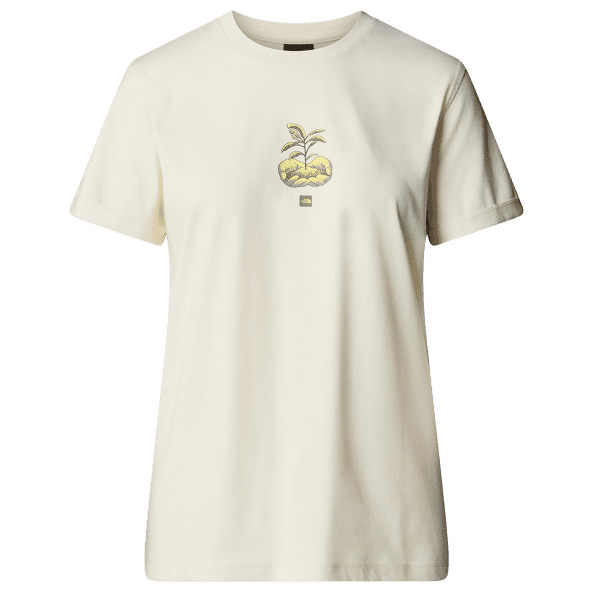 Triko krátký rukáv The North Face CONNECT RELAXED SS TEE-GRAPHIC Women WHITE DUNE
