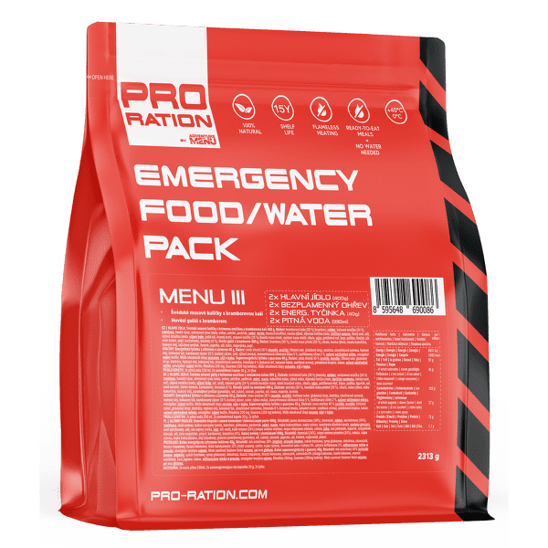 Strava Adventure Menu Emergency Pack Menu III