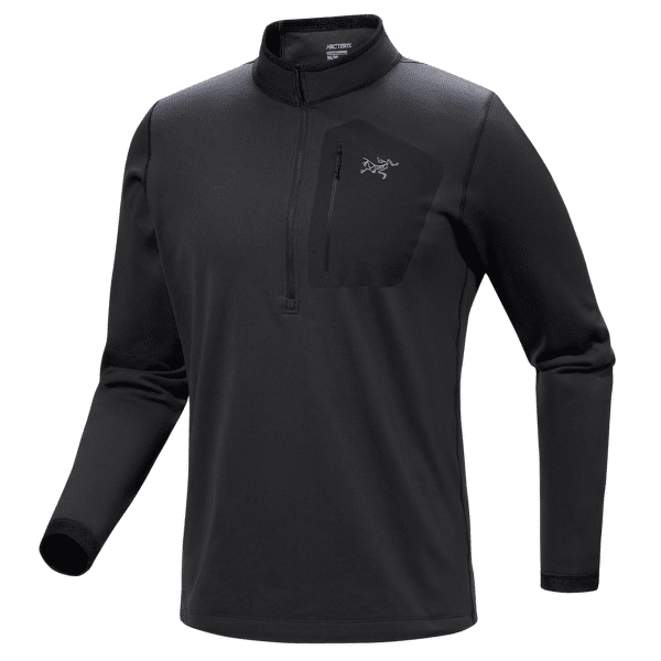 Mikina Arcteryx Rho SV Zip Neck Men Black
