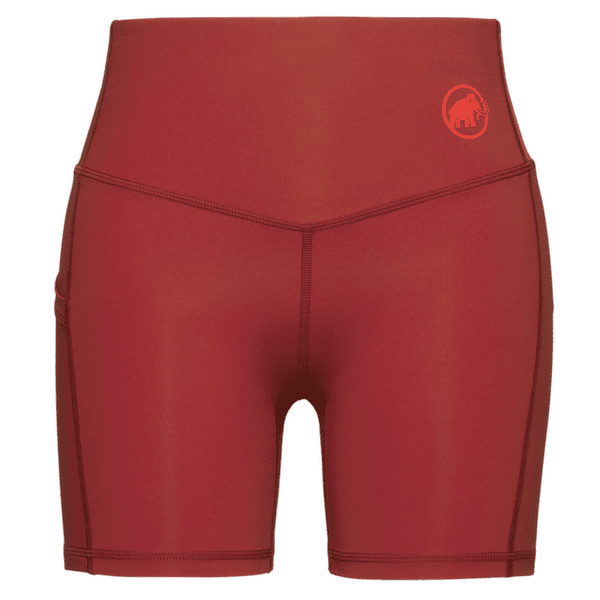 Kraťasy Mammut Massone Short Tights Women 3818 dark mammut red