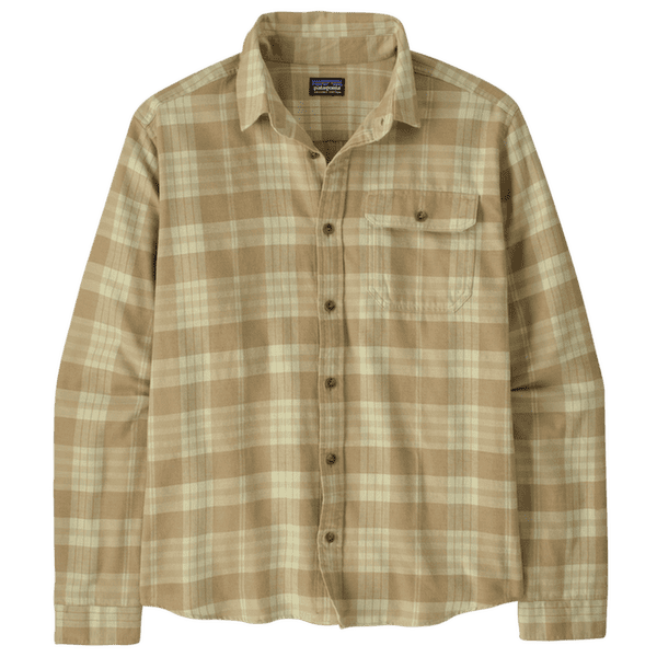 Košeľa dlhý rukáv Patagonia Long-Sleeved Cotton in Conversion Lightweight Men Builder: Weathered Stone