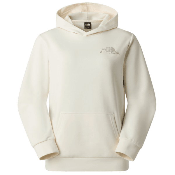 Mikina The North Face Monte Regular Hoodie-Graphic Women WHITE DUNE