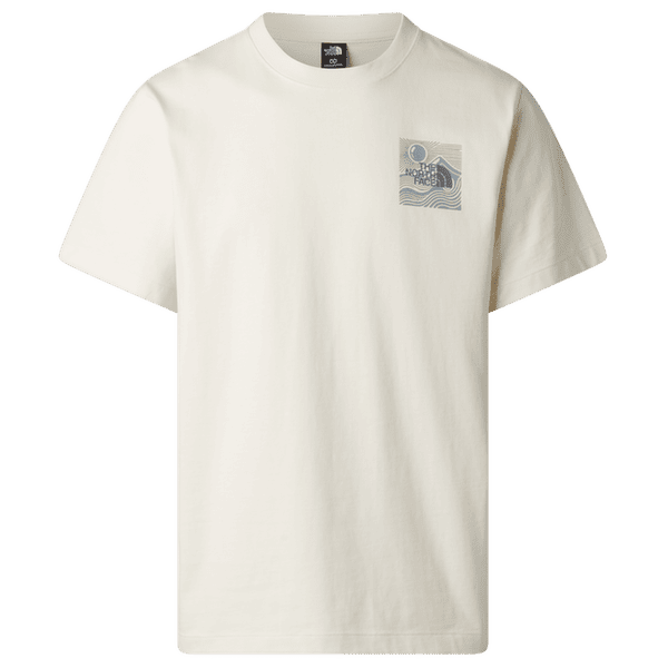 Tričko krátky rukáv The North Face Mountain Escape Relaxed Short Sleeve Tee - Graphic Men WHITE DUNE