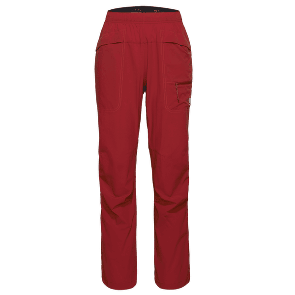 Nohavice Mammut SENDER CLIMBING PANTS WOMEN 3818 dark mammut red