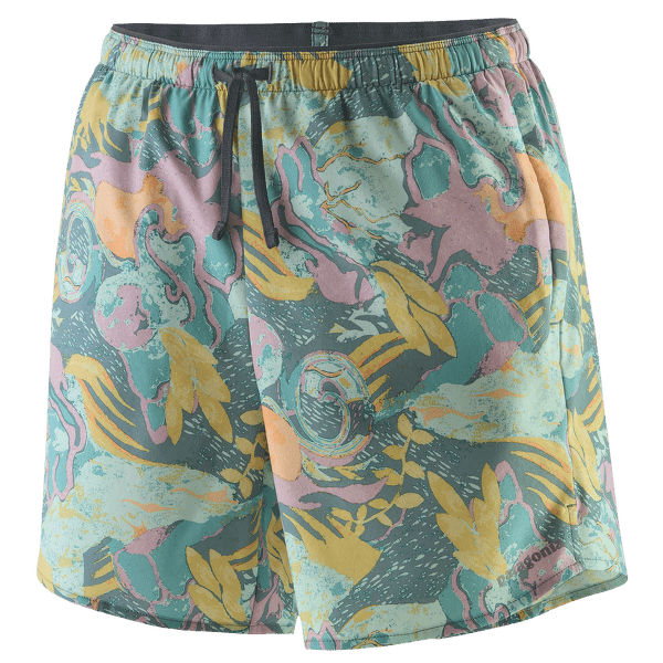 Kraťasy Patagonia Multi Trails Shorts - 5 1/2 in. Women Moon Tripper: Blue Sage