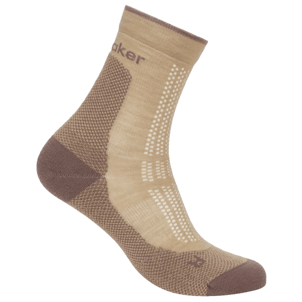 Ponožky Icebreaker Merino Hike+ Ultralight Quarter Women PINK QUARTZ/PORCINI