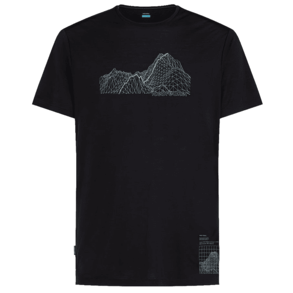 Triko krátký rukáv Icebreaker Merino Blend 125 Cool-Lite Sphere SS Tee Beta Men BLACK