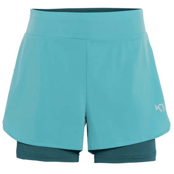 Kraťasy Kari Traa Mija Training Shorts Women LAGON/BLUE LAGOON