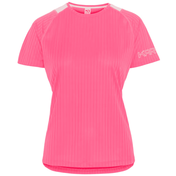 Tričko krátky rukáv Kari Traa Leah Tee BGUM/BUBBLEGUM