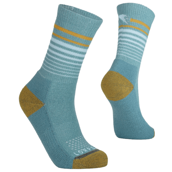 Ponožky Lorpen Wool Hike Midweight Crew Kids 1414 SMOKE BLUE