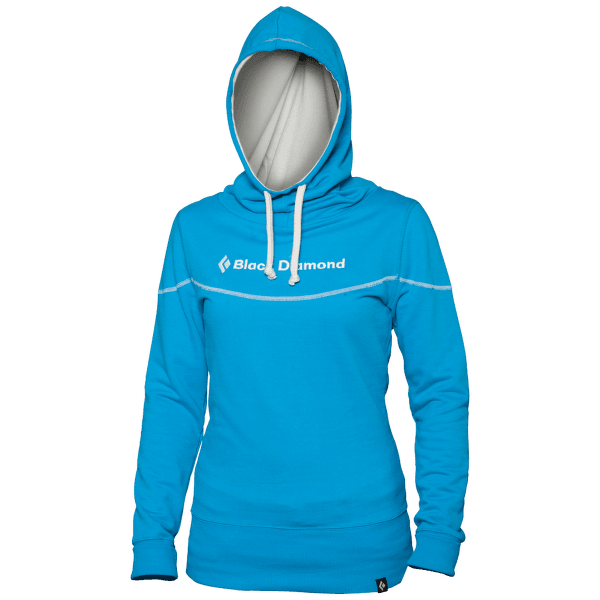 Mikina Black Diamond ID Hoodie Women Vivid Blue