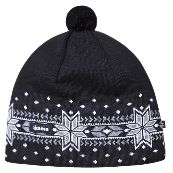 Čiapka Kama AW13 Windstopper Knitted Hat black