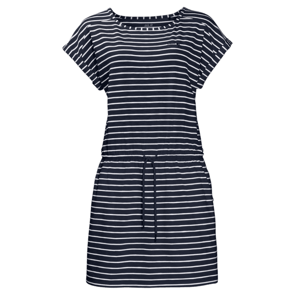  Travel Striped Dress midnight blue stripes 7819