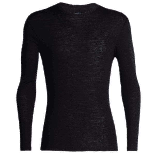 Triko dlouhý rukáv Icebreaker Everyday LS Crewe Men Black001