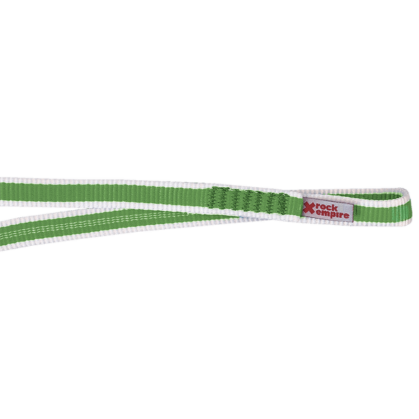 Slučka Rock Empire Open sling PA 16mm/31cm bílo-světle zelená
