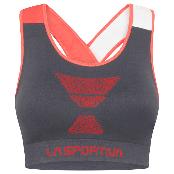 Podprsenka La Sportiva Focus Top Women Carbon/Hibiscus