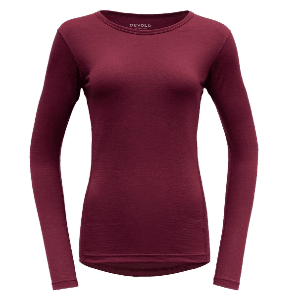 Triko dlouhý rukáv Devold Breeze Shirt Women (180 286) 740A Beetroot