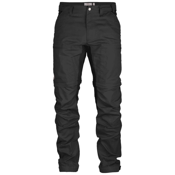 Kalhoty Fjällräven Abisko Lite Trekking Zip-Off Trousers Long Men Dark Grey-Black