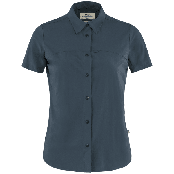Košeľa krátky rukáv Fjällräven High Coast Lite Shirt SS Women Navy
