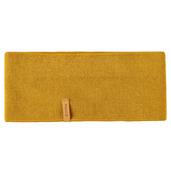 Čelenka Kama Knitted Merino headband Kama C49 yellow