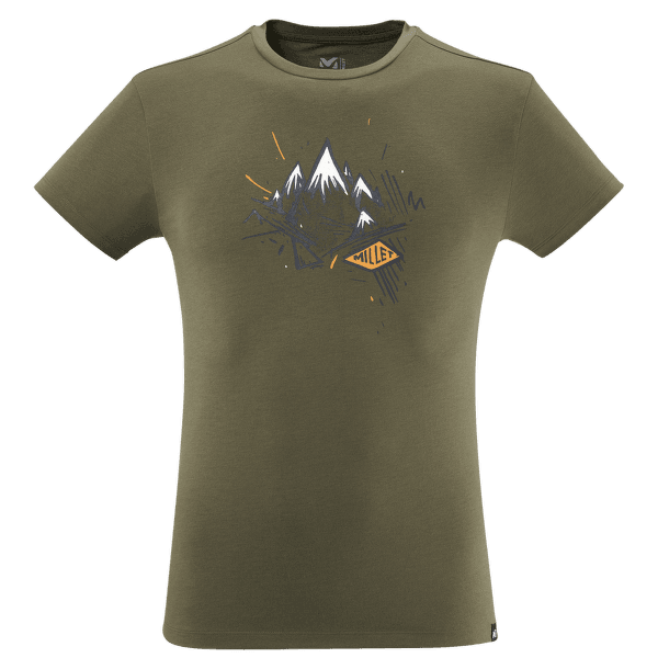 Tričko krátky rukáv Millet Boulder T-Shirt SS Men IVY