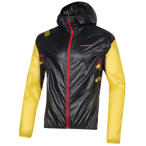 Bunda La Sportiva BLIZZARD WINDBREAKER Jacket Men Black/Yellow_999100