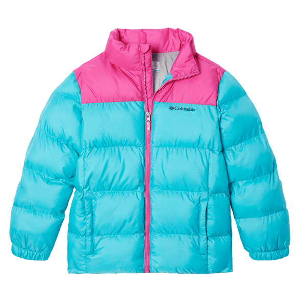 Bunda Columbia Puffect™ Jacket Girls Geyser, Pink Ice 336